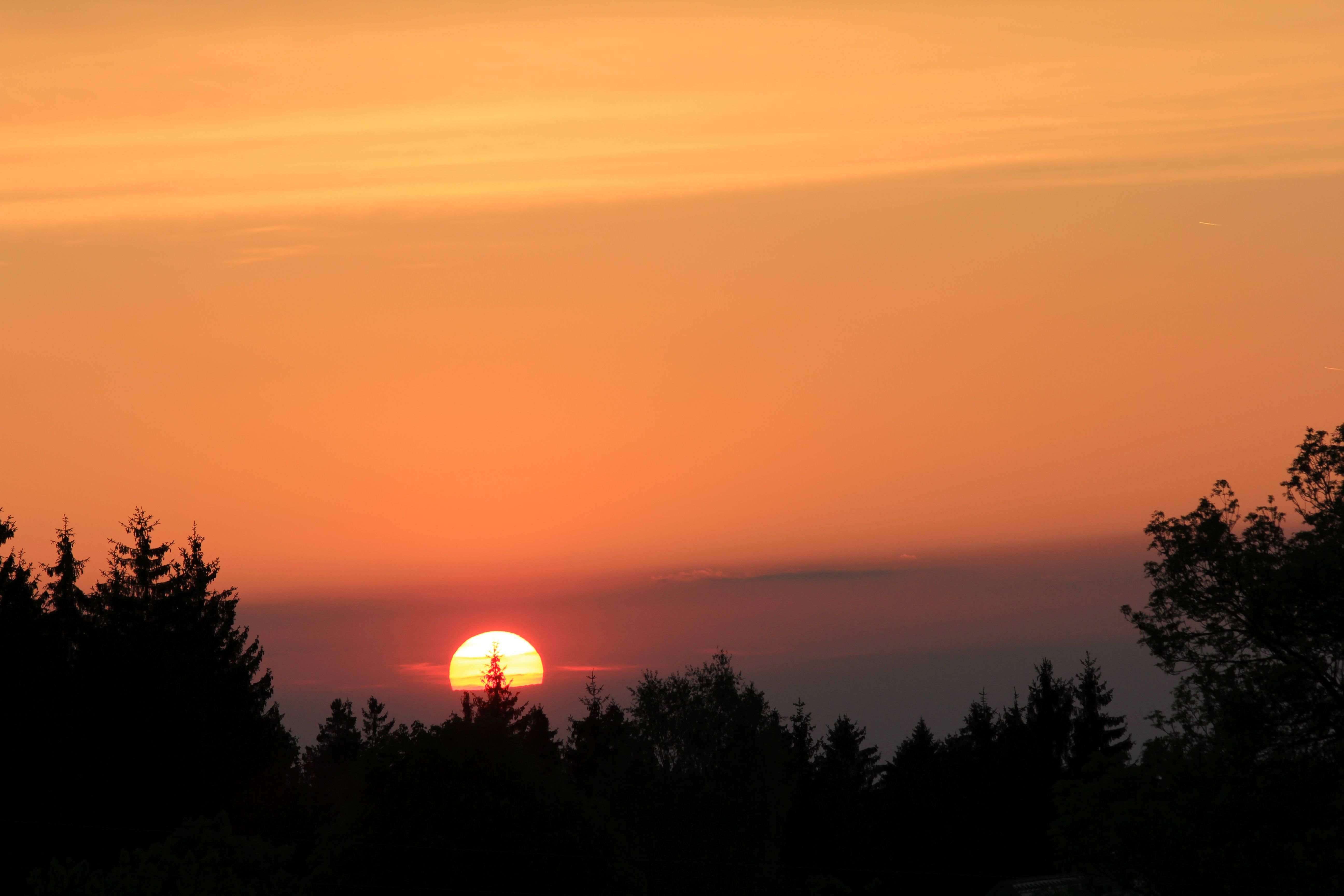 Sonnenuntergang Moosenmaettle