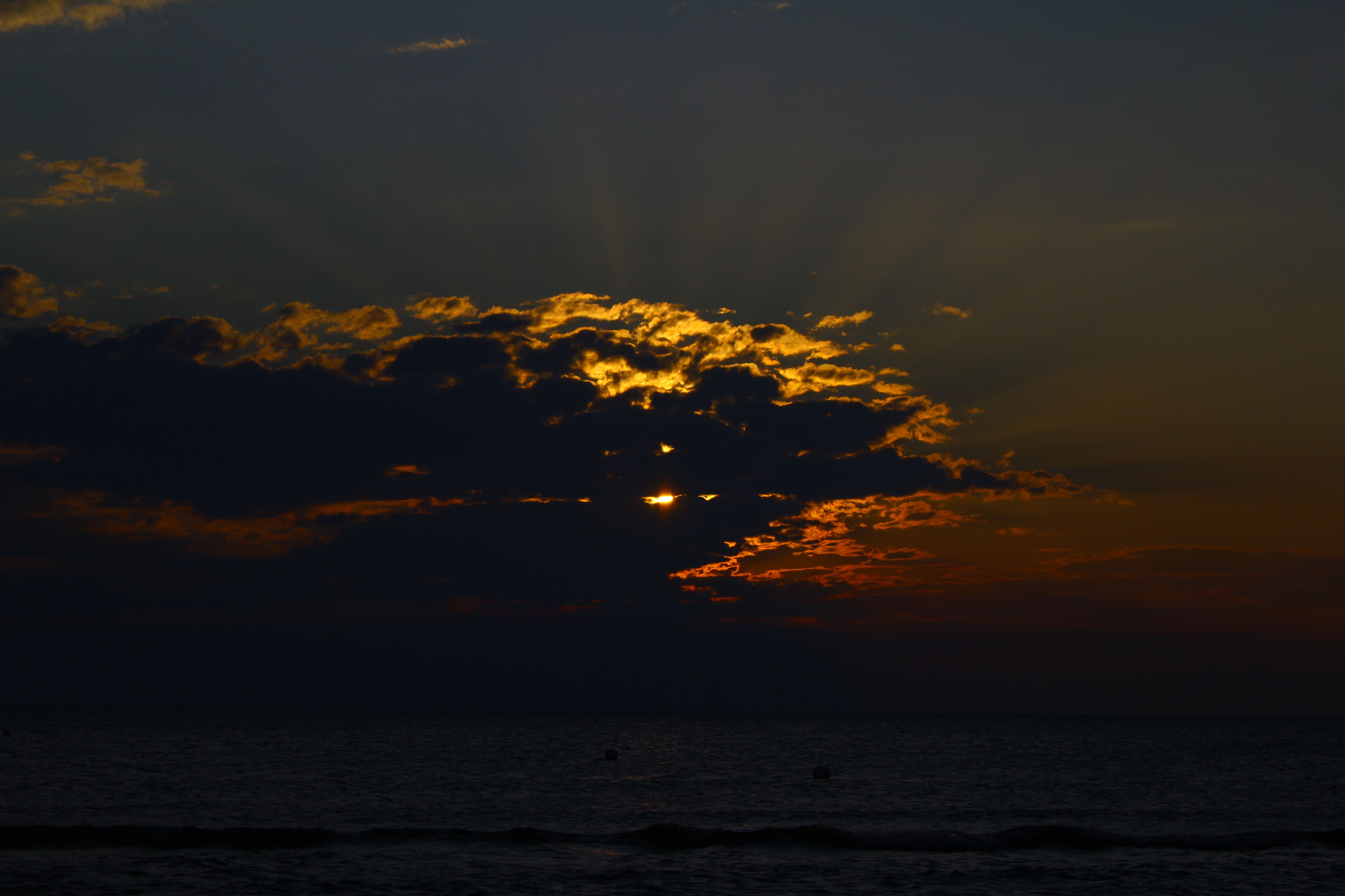 Sonnenuntergang Nordsee